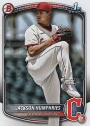 2025 Bowman Prospects Jackson Humphries #BP-11 card
