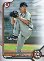 2022 Bowman Draft Base Set Jackson Jobe #BD-99 card