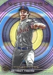 2022 Bowman Inception Base Set Jackson Jobe #49 card