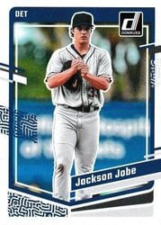 2023 Donruss Base Set Jackson Jobe #100 card