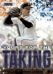 2025 Stadium Club Yours for the Taking Jackson Jobe #YK-11 card