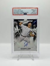 2025 Topps Baseball Stars Autographs Jackson Jobe #BSA-JJO card