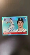 2025 Topps Chrome Platinum Autographs Jackson Jobe #CPA-JJO card