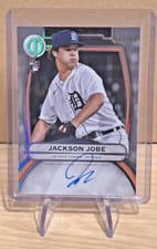 2025 Topps Tribute Autographs Jackson Jobe #TA-JJ card