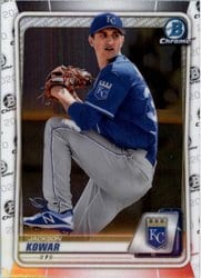 2020 Bowman Chrome Prospects Jackson Kowar #BCP-174 card
