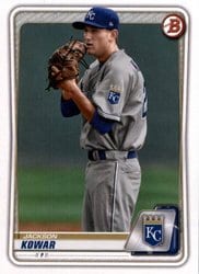 2020 Bowman Draft Base Set Jackson Kowar #BD-2 card