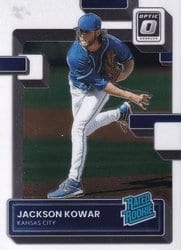 2022 Donruss Optic Base Set Jackson Kowar #46 card