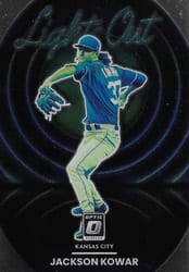 2022 Donruss Optic Lights Out Jackson Kowar #LO-4 card