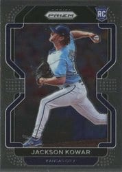 2022 Panini Prizm Base Set Jackson Kowar #98 card