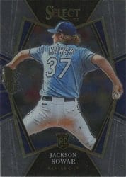 2022 Panini Select Base Set Jackson Kowar #108 card