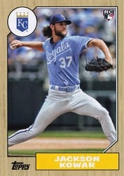2022 Topps Archives Base Set Jackson Kowar #202 card