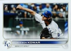 2022 Topps Base Set Jackson Kowar #264 card
