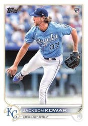 2022 Topps Base Set Jackson Kowar #264 card