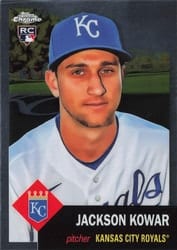 2022 Topps Chrome Platinum Anniversary Base Set Jackson Kowar #181 card