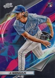 2022 Topps Cosmic Chrome Base Set Jackson Kowar #170 card