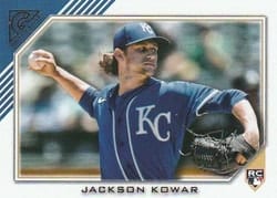 2022 Topps Gallery Base Set Jackson Kowar #192 card