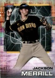 2021 Bowman's Best Base Set Jackson Merrill #66 card