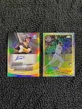 2022 Bowman Chrome Shades of Greatness Autographs Jackson Merrill #SGA-JM card