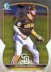2023 Bowman Chrome Prospects Jackson Merrill #BCP-244 card