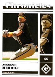 2023 Panini Chronicles Base Set Jackson Merrill #23 card