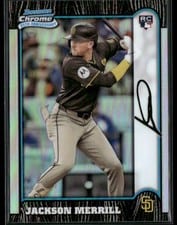 2024 Bowman Chrome 1999 Bowman Chrome 25th Anniversary Jackson Merrill #BC25-19 card