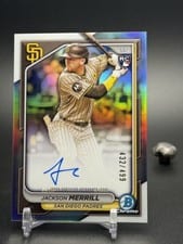 2024 Bowman Chrome Rookie Autographs Jackson Merrill #CRA-JM card