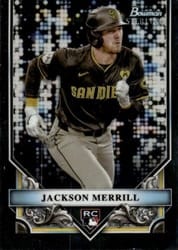 2024 Bowman Sterling Base Set Jackson Merrill #BSR-1 card