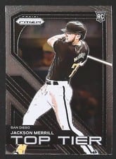 2024 Panini Prizm Top Tier Jackson Merrill #3 card