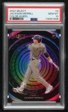 2024 Panini Select Color Wheel Jackson Merrill #6 card