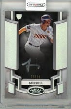 2024 Topps Tier One Break Out Autographs Jackson Merrill #BOA-JM card