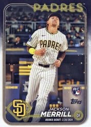2024 Topps Update Base Set Jackson Merrill #US169 card