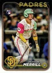 2024 Topps Update Base Set Jackson Merrill #US210 card