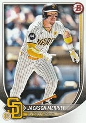 2025 Bowman Base Set Jackson Merrill #64 card