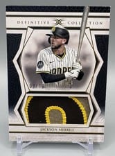 2025 Topps Definitive Collection Jumbo Relic Collection Jackson Merrill #DJRC-JM card