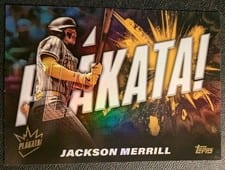 2025 Topps Plakata Jackson Merrill #PLAK-47 card