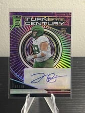 2024 Donruss Elite Turn of the Century Autographs Jackson Powers-Johnson #TCA-JPJ card