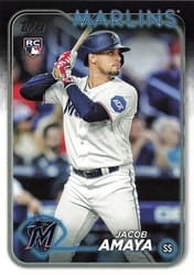 2024 Topps Base Set Jacob Amaya #144 card