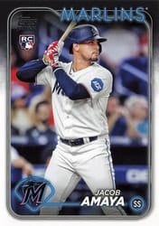 2024 Topps Japan Edition Base Set Jacob Amaya #51 card