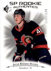 2021-22 SP Base Set Jacob Bernard-Docker #109 card