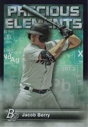 2023 Bowman Platinum Precious Elements Jacob Berry #PE-30 card
