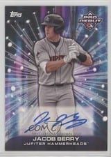 2023 Topps Pro Debut Future Cornerstones Autographs Jacob Berry #FC-JB card