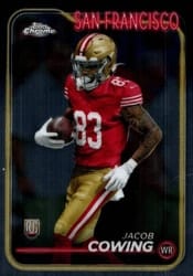 2024 Topps Chrome Base Set Jacob Cowing #285 card