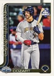 2025 Topps Pro Debut Base Set Jacob Cozart #PD-3 card