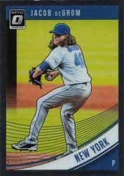 2018 Donruss Optic Base Set Jacob deGrom #112 card