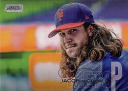 2018 Stadium Club Base Set Jacob deGrom #42 card