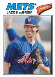 2018 Topps Archives Base Set Jacob deGrom #118 card