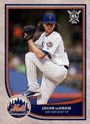 2018 Topps Big League Base Set Jacob deGrom #219 card