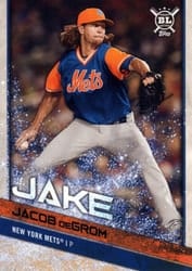 2018 Topps Big League Base Set Jacob deGrom #219b card