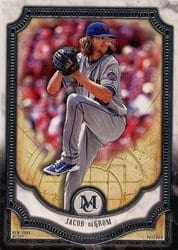 2018 Topps Museum Collection Base Set Jacob deGrom #32 card