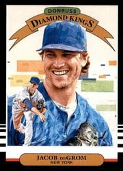 2019 Donruss Base Set Jacob deGrom #19 card